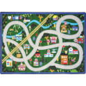 My Community Helpers Rug | Joy Carpets Classroom Rugs | Transportation Rugs