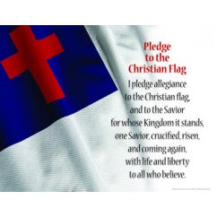 PLEDGE TO THE CHRISTIAN FLAG CHART