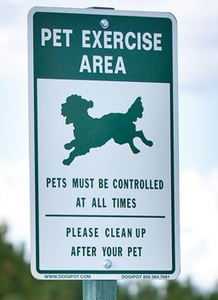 Dog Signs | Pet Signs | Pet Waste Signs | Dog Waste Signs