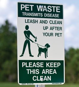 Dog Signs | Pet Signs | Pet Waste Signs | Dog Waste Signs